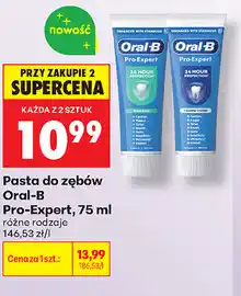 Biedronka Pasta do zębów Oral-B Pro-Expert oferta