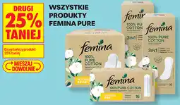Biedronka WSZYSTKIE PRODUKTY FEMINA PURE oferta