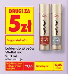 Biedronka Lakier do włosów Wellaflex oferta