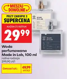 Biedronka Woda perfumowana Made in Lab oferta
