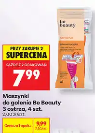 Biedronka Maszynki do golenia Be Beauty oferta