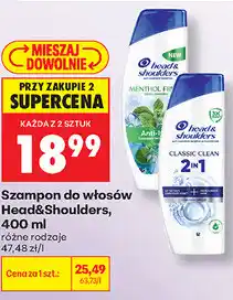 Biedronka Szampon do włosów Head&Shoulders oferta