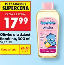 Biedronka Oliwka dla dzieci Bambino oferta