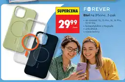 Biedronka FOREVER Etui na iPhone, 3-pak oferta