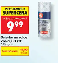 Biedronka Ścierka na rolce Zosia, 80 szt oferta