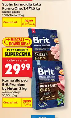 Biedronka Karma dla psa Brit Premium by Nature oferta