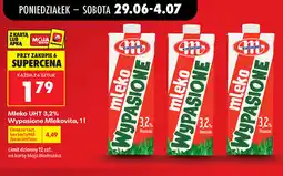 Biedronka Mleko UHT 3,2% Wypasione Mlekovita oferta