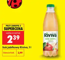 Biedronka Sok jabłkowy Riviva oferta