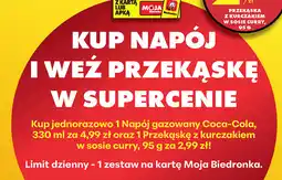 Biedronka Kup napój i przekąskę oferta