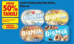 Biedronka Lody familijne Big Milk oferta