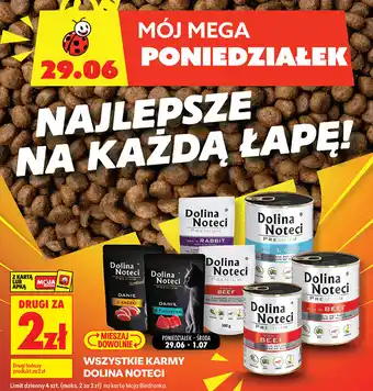 Biedronka Wszystkie karmy Dolina Noteci oferta