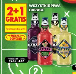 Biedronka Wszystkie piwa Garage oferta