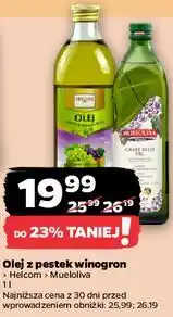 Netto Olej z pestek winogron Helcom / Mueloliva oferta