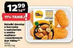 Netto Roladki devolay z kurczaka z nadzieniem o smaku maślano-czosnkowym Sun Valley oferta