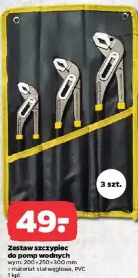 Netto TECHLINER Zestaw szczypiec do pomp wodnych oferta