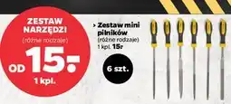 Netto Techliner Zestaw mini pilników oferta