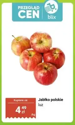 Biedronka Jabłko polskie luz oferta