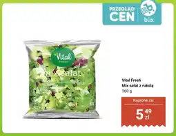 Biedronka Mix sałat z rukolą Vital Fresh oferta