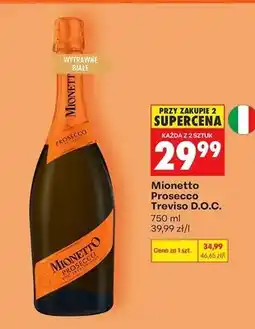 Biedronka Wino musujące Mionetto Prosecco Treviso D.O.C oferta