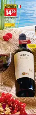 Biedronka Wino czerwone półwytrawne Exclusive Selection Primitivo Puglia oferta