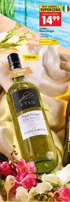 Biedronka Wino białe wytrawne Uvam Pinot Grigio oferta