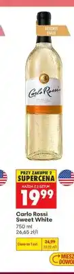 Biedronka Wino słodkie białe Carlo Rossi Sweet White oferta