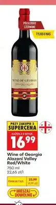 Biedronka Wino półsłodkie czerwone Wine of Georgia Alazani Valley Red oferta