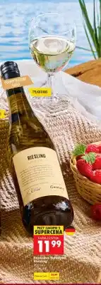 Biedronka Wino białe półwytrawne Exclusive Selection Riesling oferta
