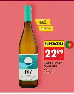 Biedronka Wino białe F'oz Loureiro Alvarinho oferta