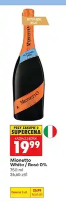 Biedronka Wino bezalkoholowe Mionetto White oferta