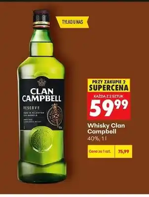 Biedronka Whisky Clan Campbell Reserve oferta