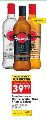 Biedronka Rum Hacienda Caribe White oferta