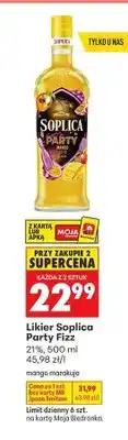 Biedronka Likier Soplica Party Fizz mango marakuja oferta