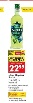 Biedronka Likier Soplica Party kiwi limonka oferta