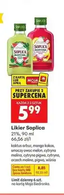 Biedronka Likier Soplica mango kokos oferta