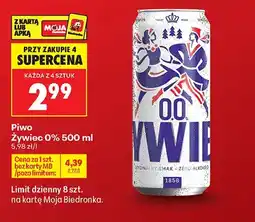 Biedronka Piwo bezalkoholowe Żywiec oferta