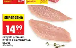 Biedronka Sznycle premium z fileta z piersi indyka oferta