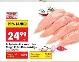 Biedronka Polędwiczki z kurczaka Mega Paka Kraina Mięs oferta