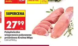 Biedronka Polędwiczka wieprzowa pakowana próżniowo Kraina Mięs oferta