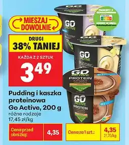 Biedronka Pudding proteinowy Go Active czekoladowy oferta