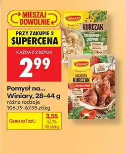 Biedronka Pomysł na... Kurczak w sosie śmietanowo-ziołowym Winiary oferta