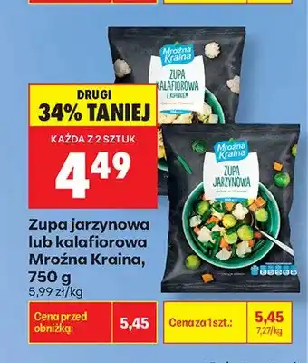 Biedronka Zupa kalafiorowa Mroźna Kraina oferta