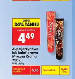 Biedronka Zupa jarzynowa Mroźna Kraina oferta