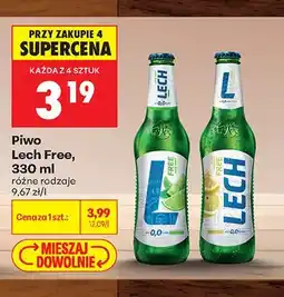 Biedronka Piwo bezalkoholowe Lech Free oferta