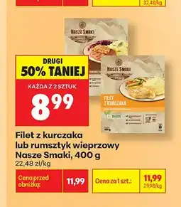 Biedronka Filet z kurczaka Nasze Smaki oferta