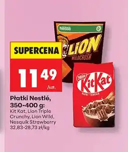 Biedronka Płatki śniadaniowe Lion Triple Crunchy Nestlé oferta