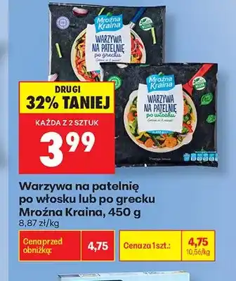 Biedronka Warzywa na patelnię po włosku Mroźna Kraina oferta