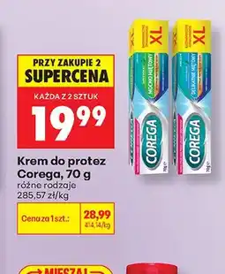 Biedronka Krem do protez Corega Mocny Miętowy oferta