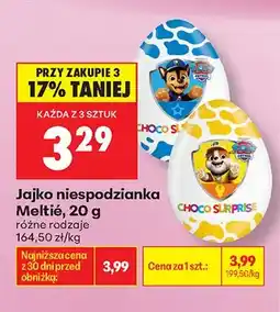 Biedronka Jajko niespodzianka Meltié Psi Patrol Skye oferta