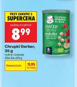 Biedronka Chrupki Gerber Organic oferta